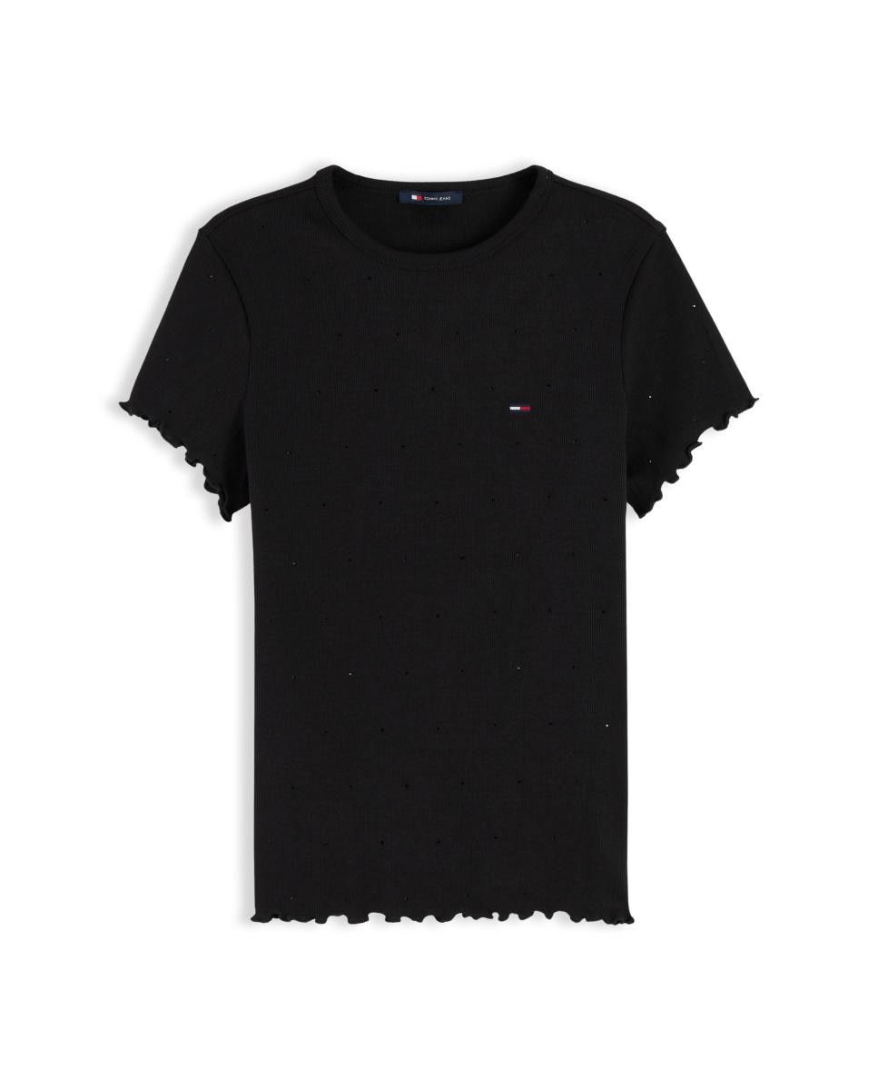Camiseta party slim fit de Tommy Jeans - Negro Negro-1