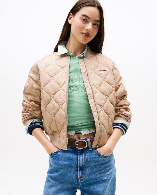 Imagem 0 de Casaco Acolchoado com Logótipo a Condizer