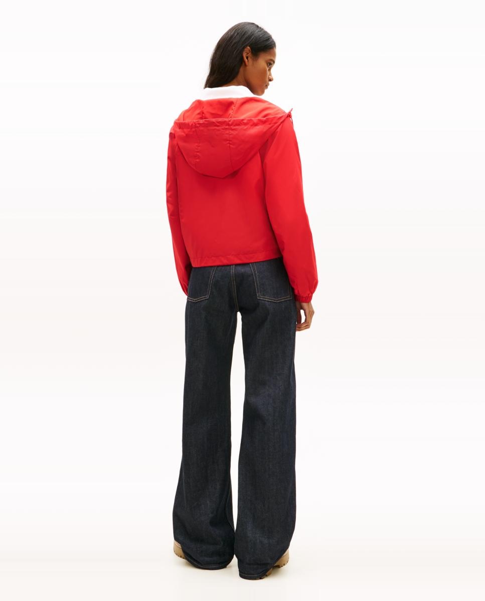 Corta-Vento Regular Fit Vermelho-2