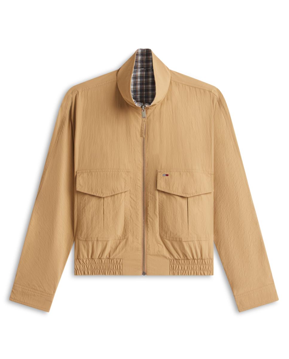 Casaco Reversível Regular Fit Camel-5