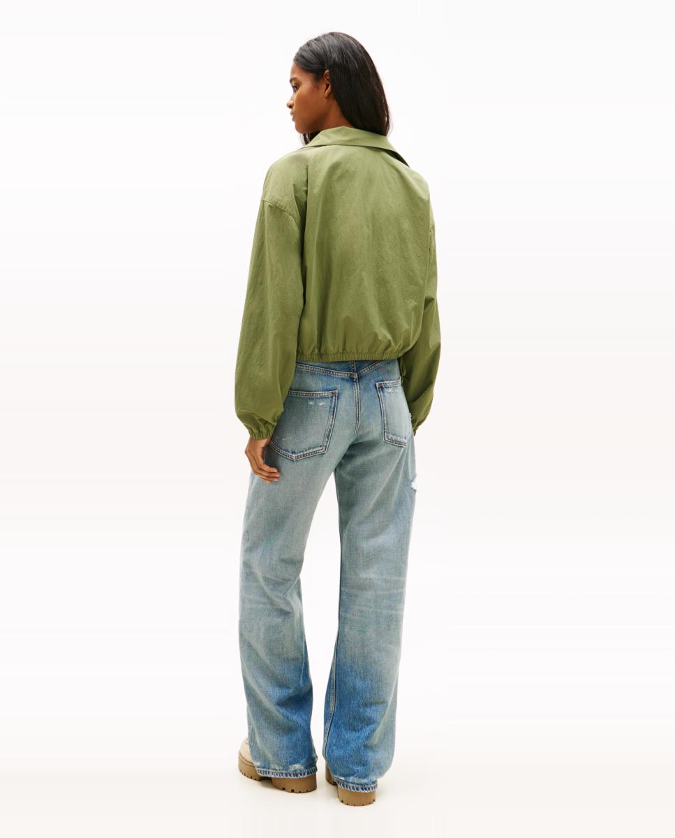 Blusão Regular Fit Verde-militar-2