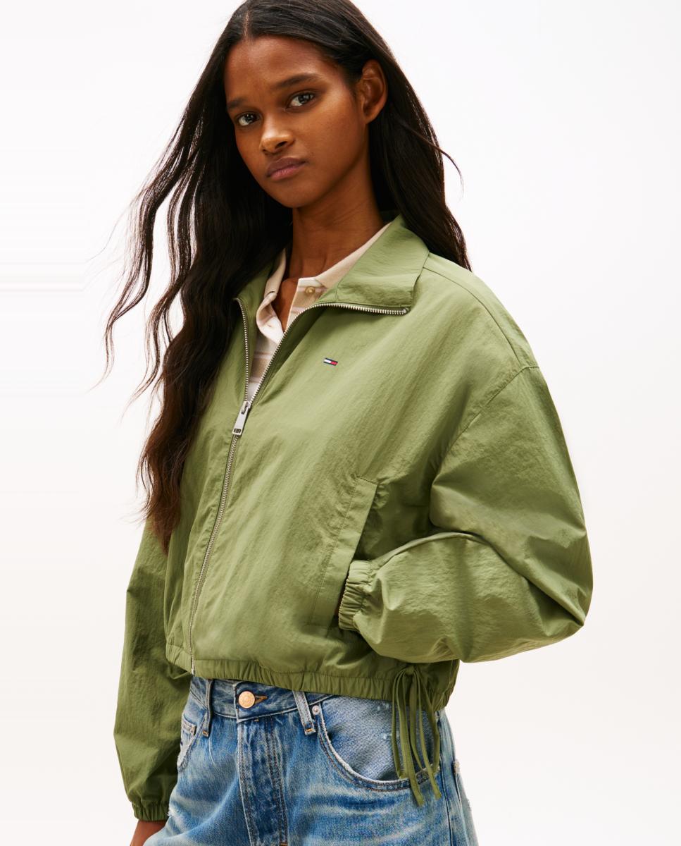Blusão Regular Fit Verde-militar-3