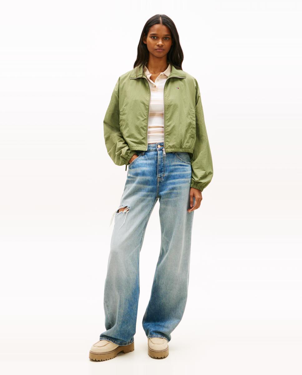 Blusão Regular Fit Verde-militar-5