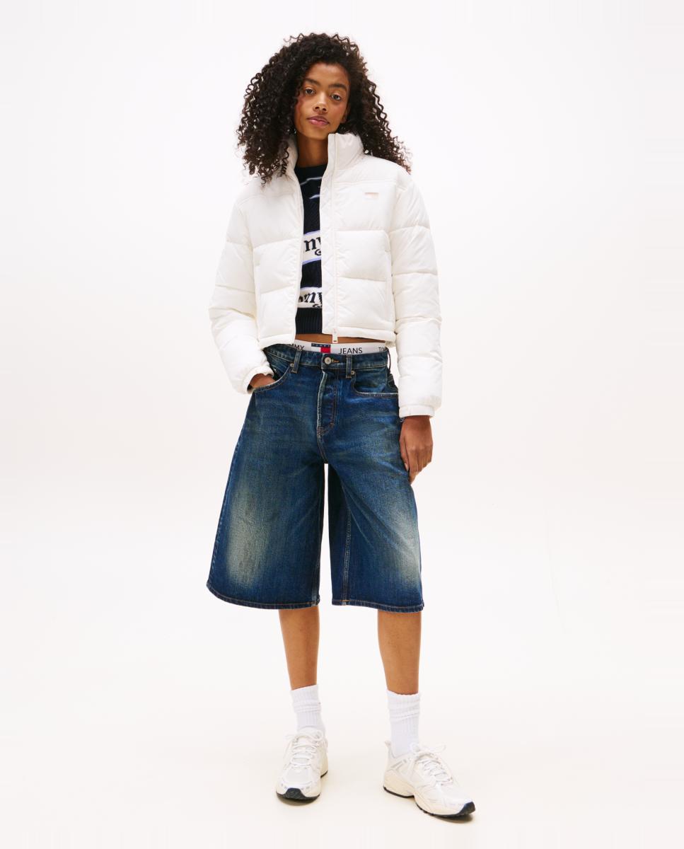 Chaqueta crop de Tommy Jeans - Blanco Blanco-3
