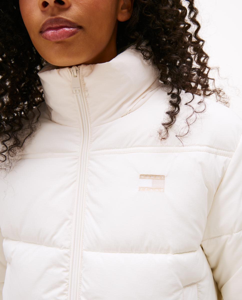 Chaqueta crop de Tommy Jeans - Blanco Blanco-4
