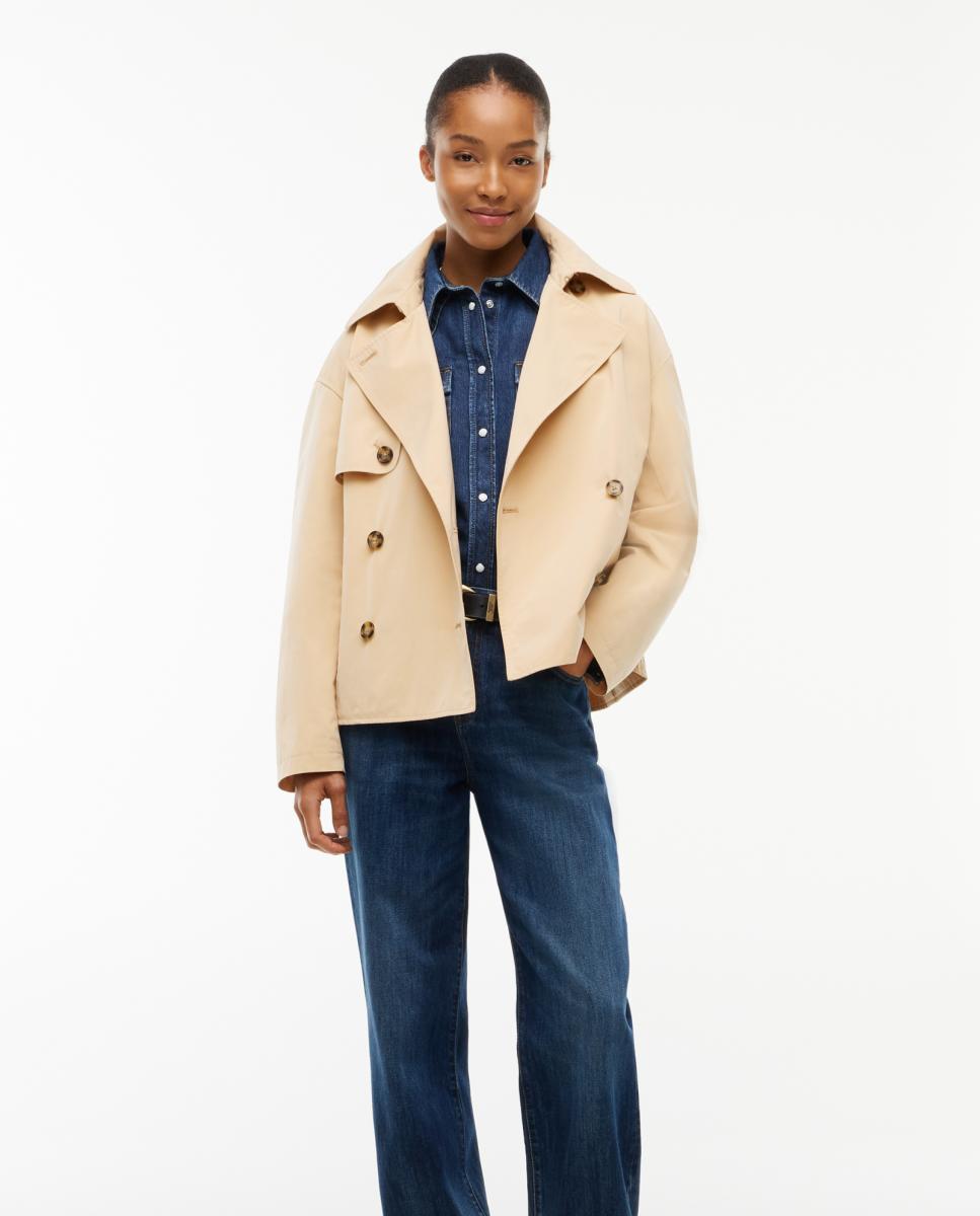 Gabardina corta de Tommy Jeans - Beige Beige-2