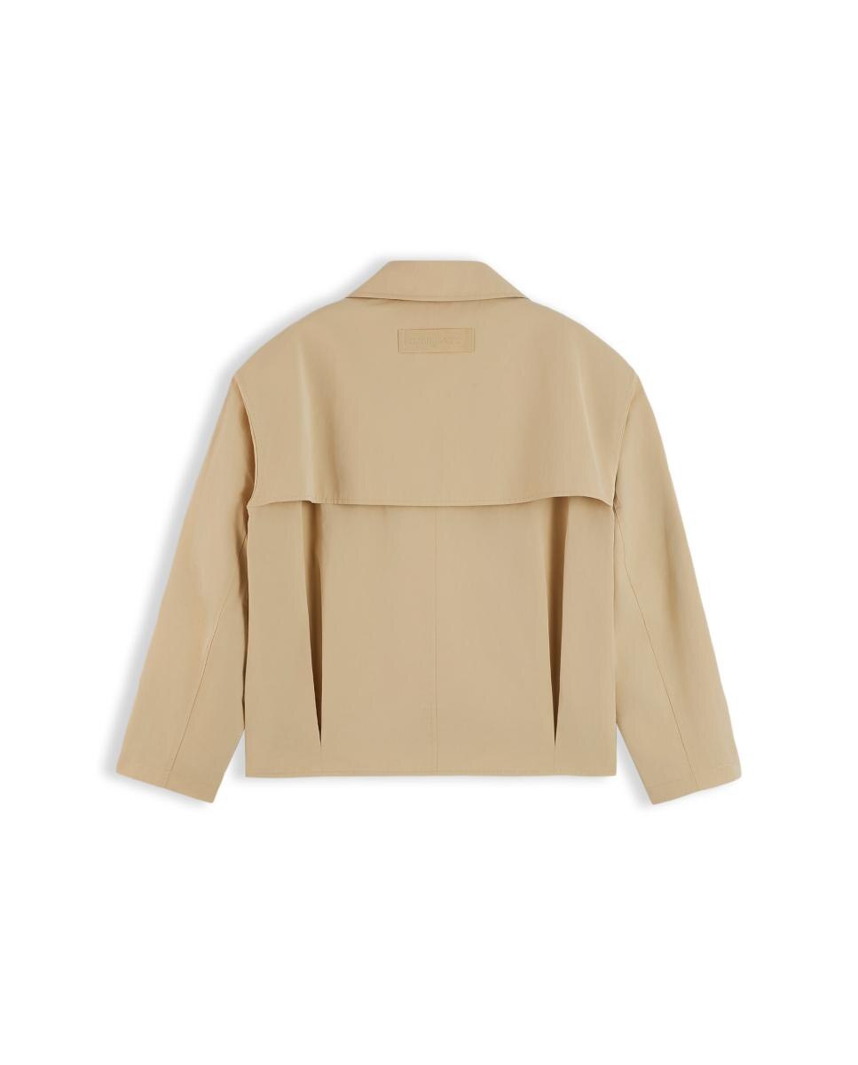 Gabardina corta de Tommy Jeans - Beige Beige-7