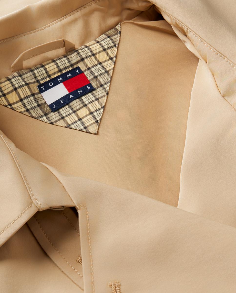 Gabardina corta de Tommy Jeans - Beige Beige-8