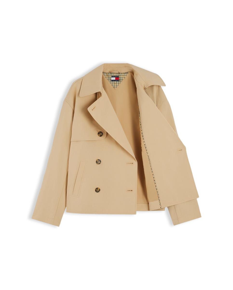Gabardina corta de Tommy Jeans - Beige Beige-9