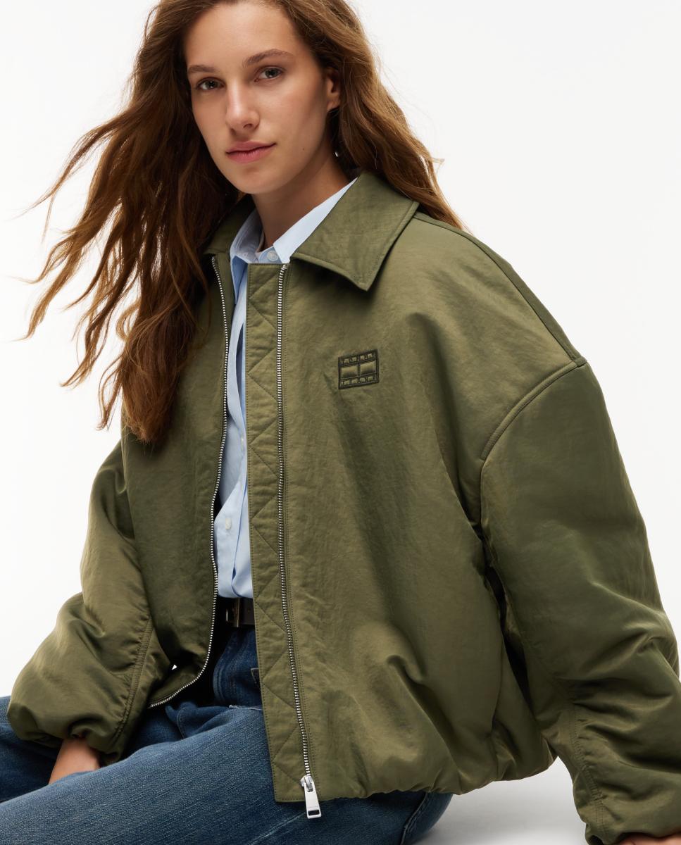Cazadora tipo bomber de Tommy Jeans - Verde militar Verde militar-3