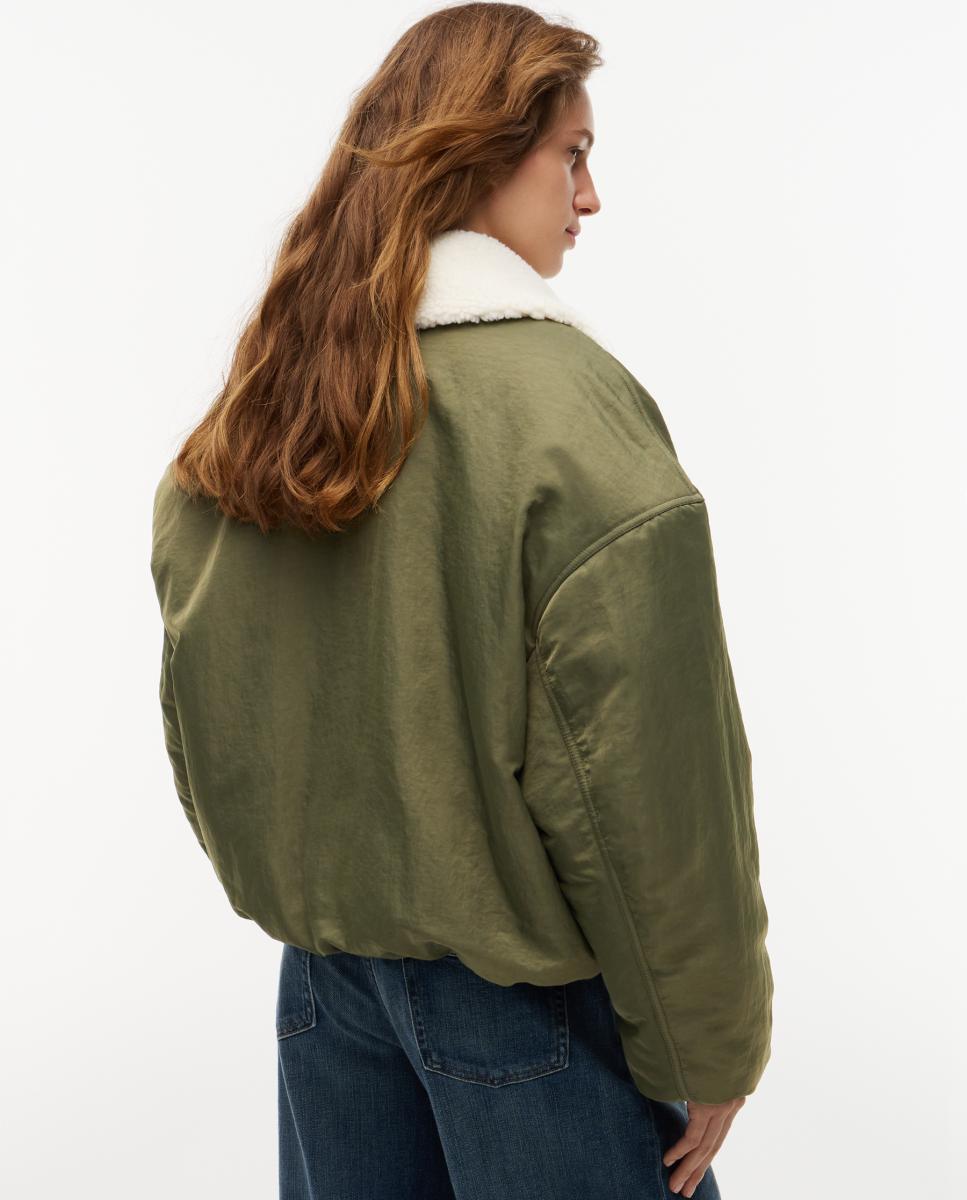 Cazadora tipo bomber de Tommy Jeans - Verde militar Verde militar-4