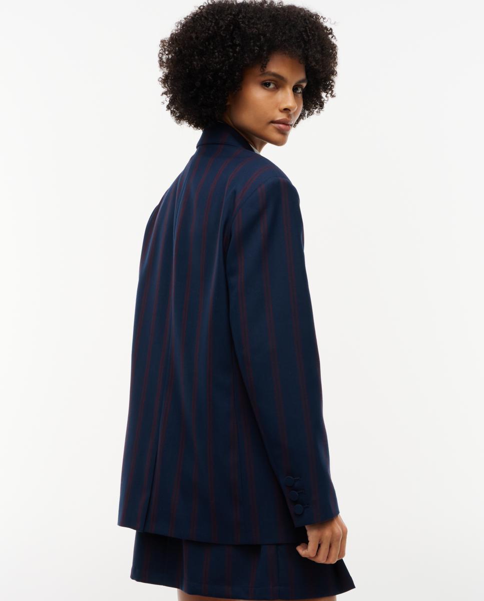 Blazer Estilo Relaxed Azul-marinho-5