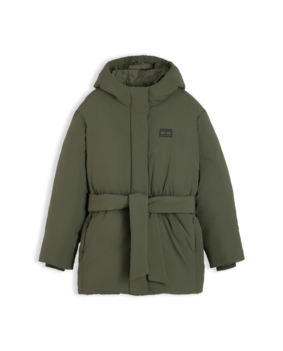 Sobretudo Acolchoado Verde-militar-6