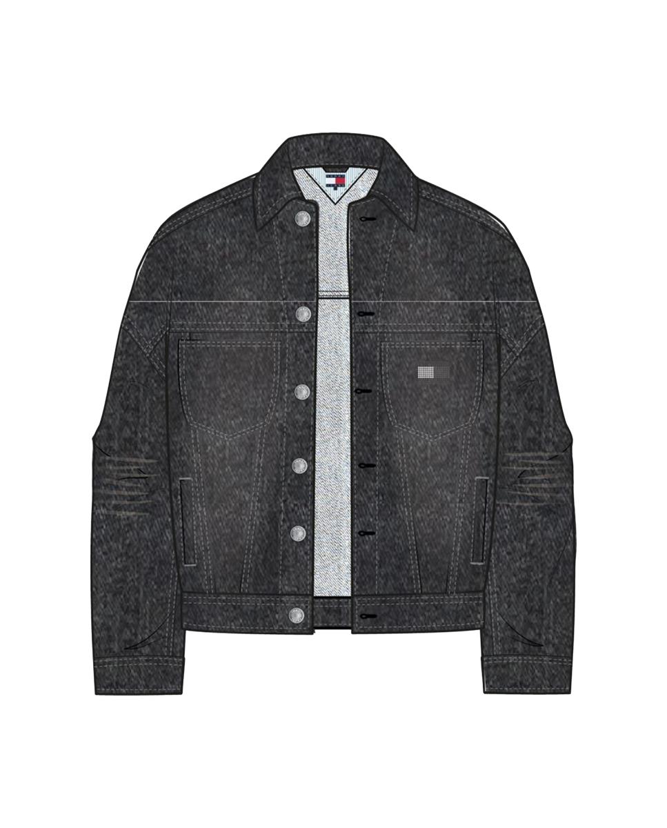 CAZADORA VAQUERA Preto-5