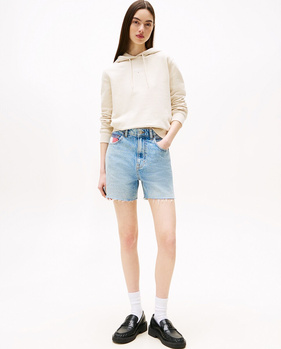 Sweatshirt Regular Fit com Capuz Castanho-3