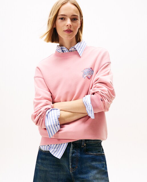 Imagem 0 de Sweatshirt Relaxed Fit com Logótipo nas Costas