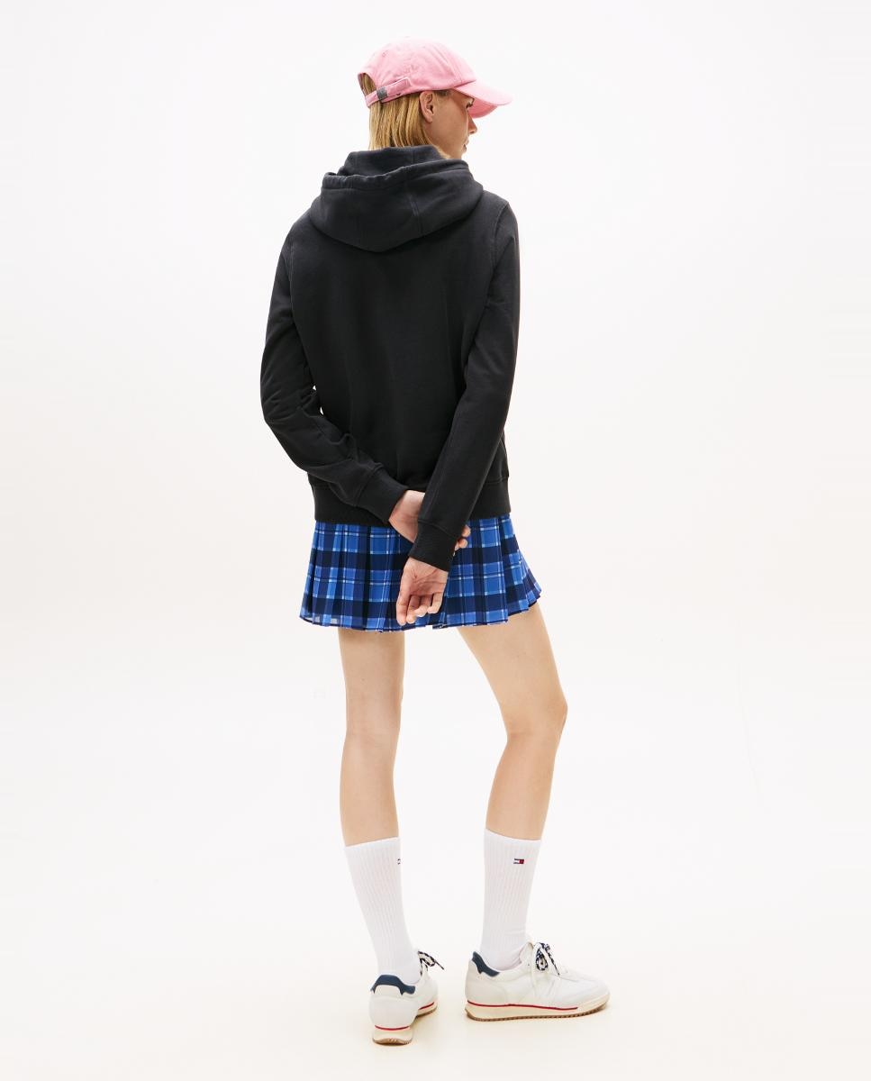 Sweatshirt Regular Fit com Capuz Preto-2