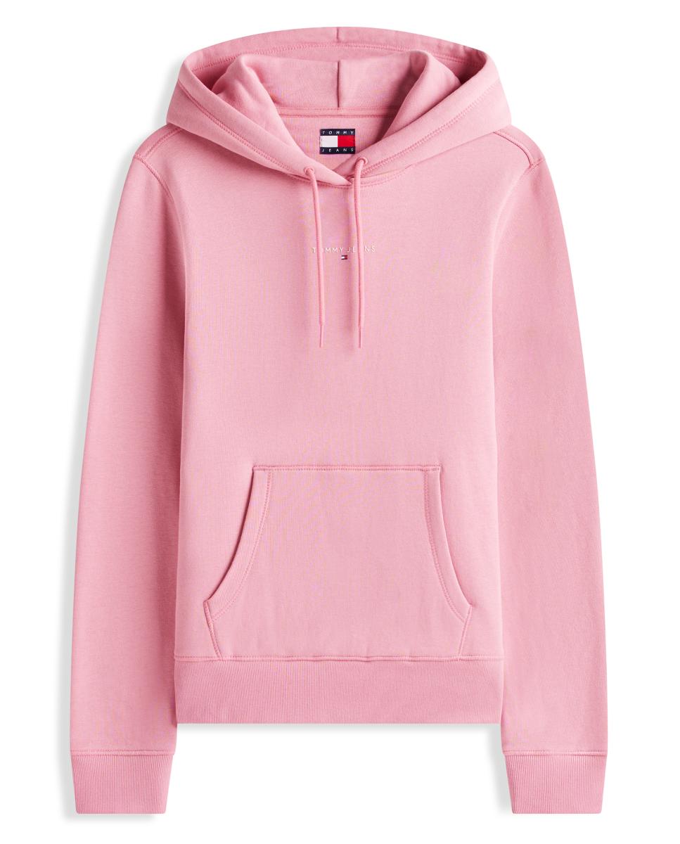 Sweatshirt Regular Fit com Capuz Rosa-5