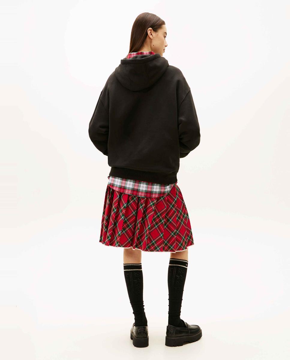 Sweatshirt com Capuz Tommy Girl Preto-2