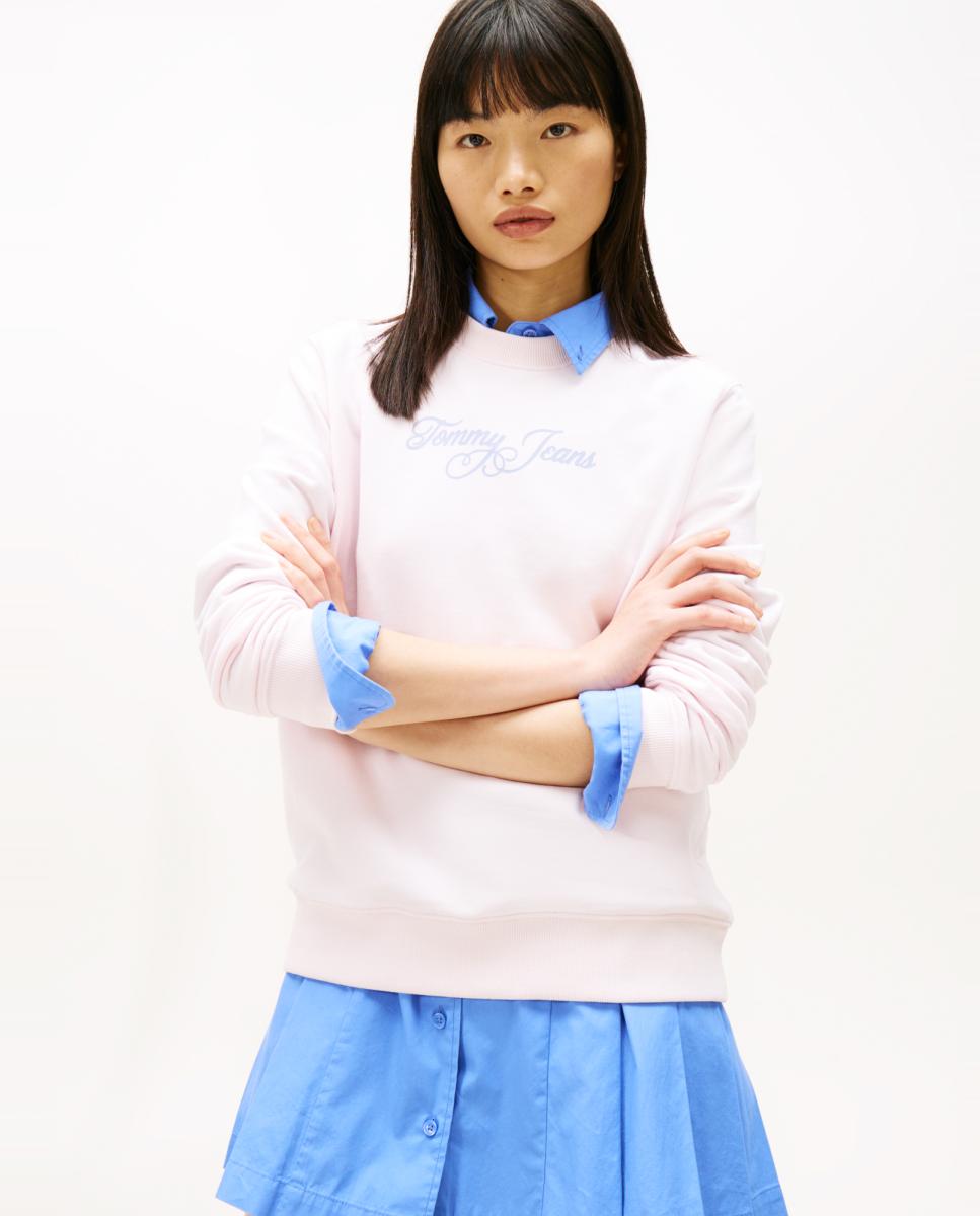 Imagem 0 de Sweatshirt Regular Fit com Decote Redondo