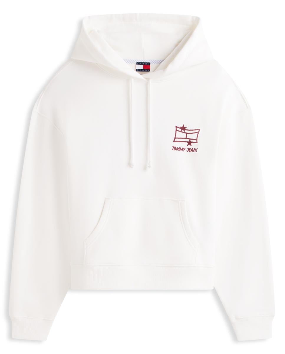 Sweatshirt Relaxed Fit com Capuz Cru-4