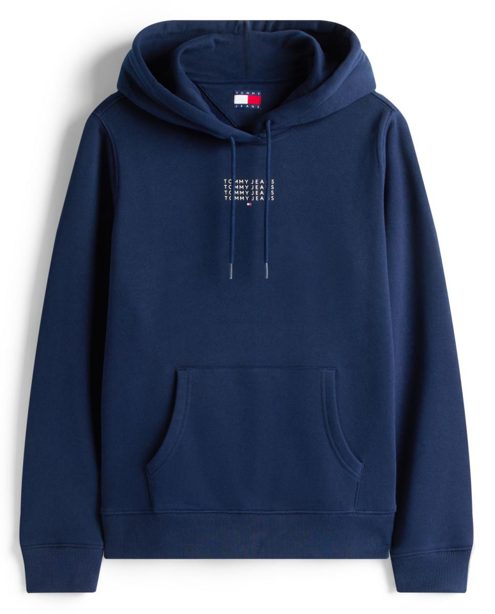 Sweatshirt Regular Fit com Capuz Azul-marinho-4