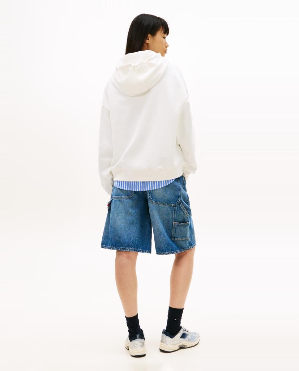 Sweatshirt com Capuz Boxy Fit Cru-3
