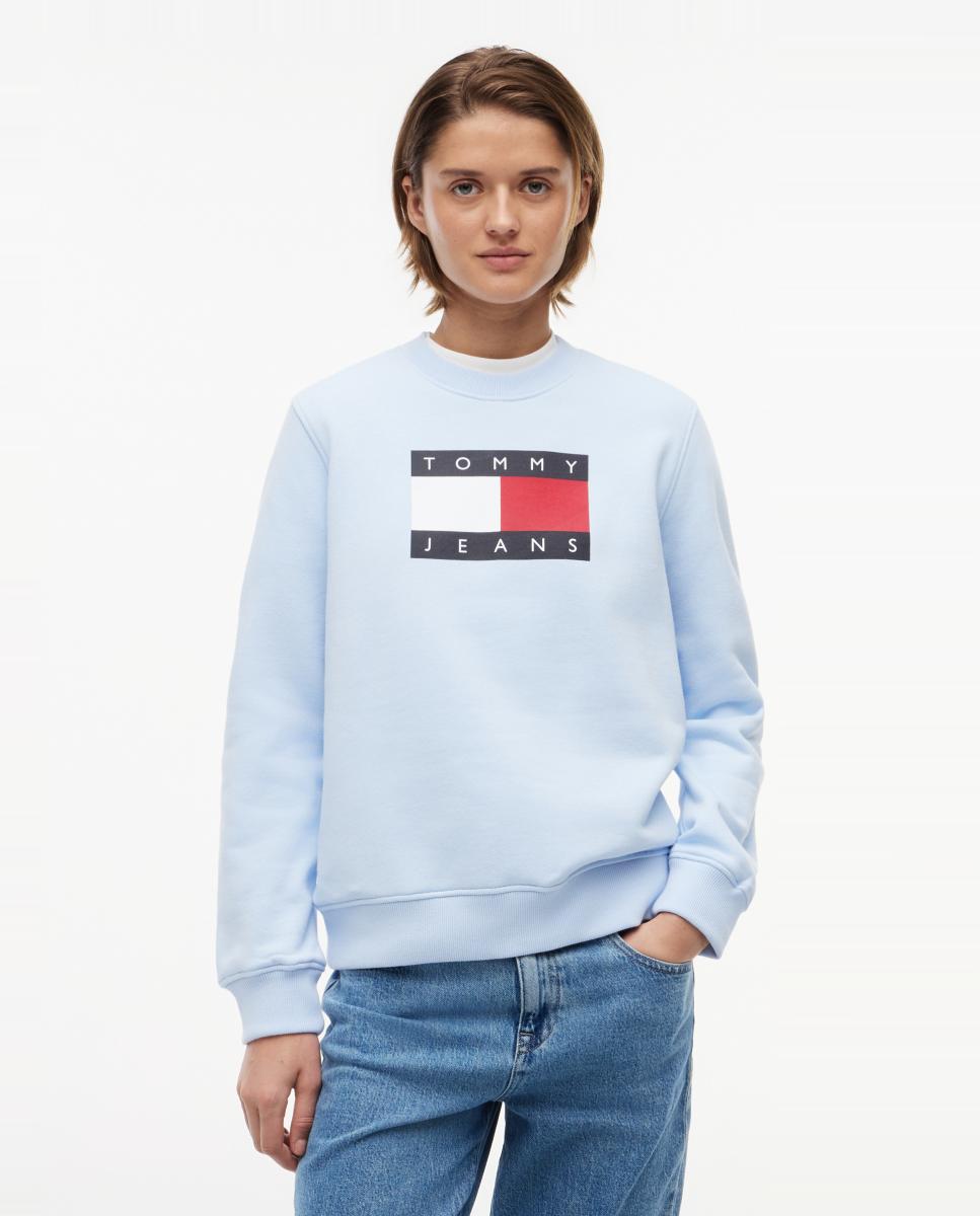 Imagem 0 de Sweatshirt com Logótipo Estampado à Frente e Regular Fit.