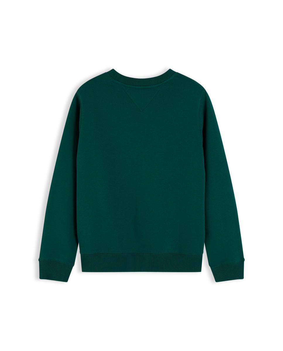 Sweatshirt Denim Essentials Regular Fit Verde-escuro-6
