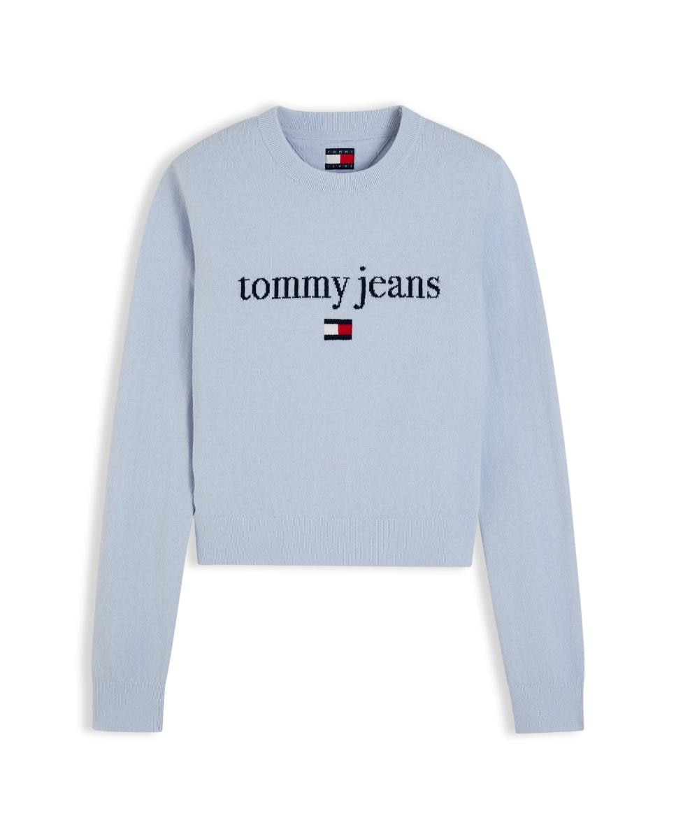 Jersey essential logo regular fit de Tommy Jeans - Azul claro Azul claro-5