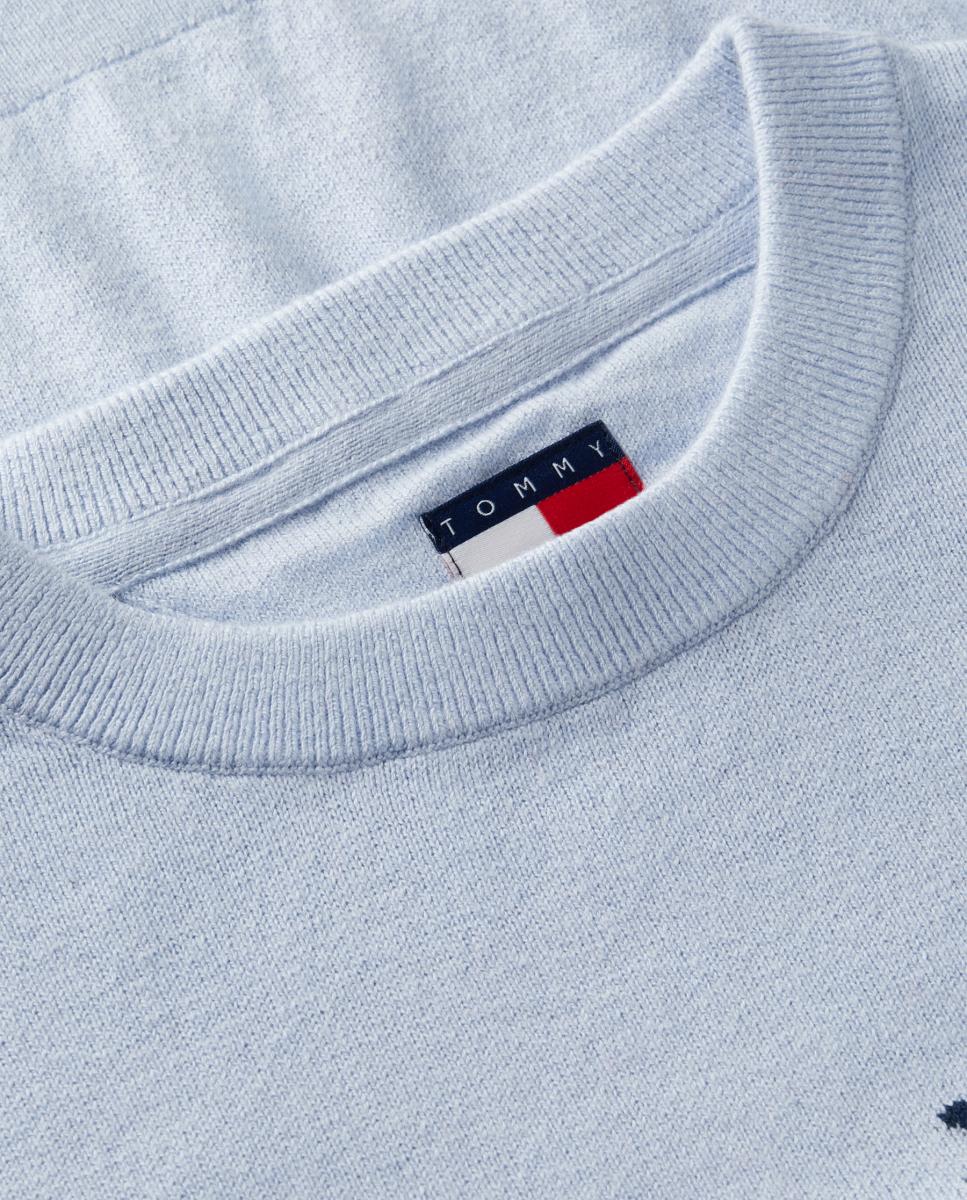 Jersey essential logo regular fit de Tommy Jeans - Azul claro Azul claro-7