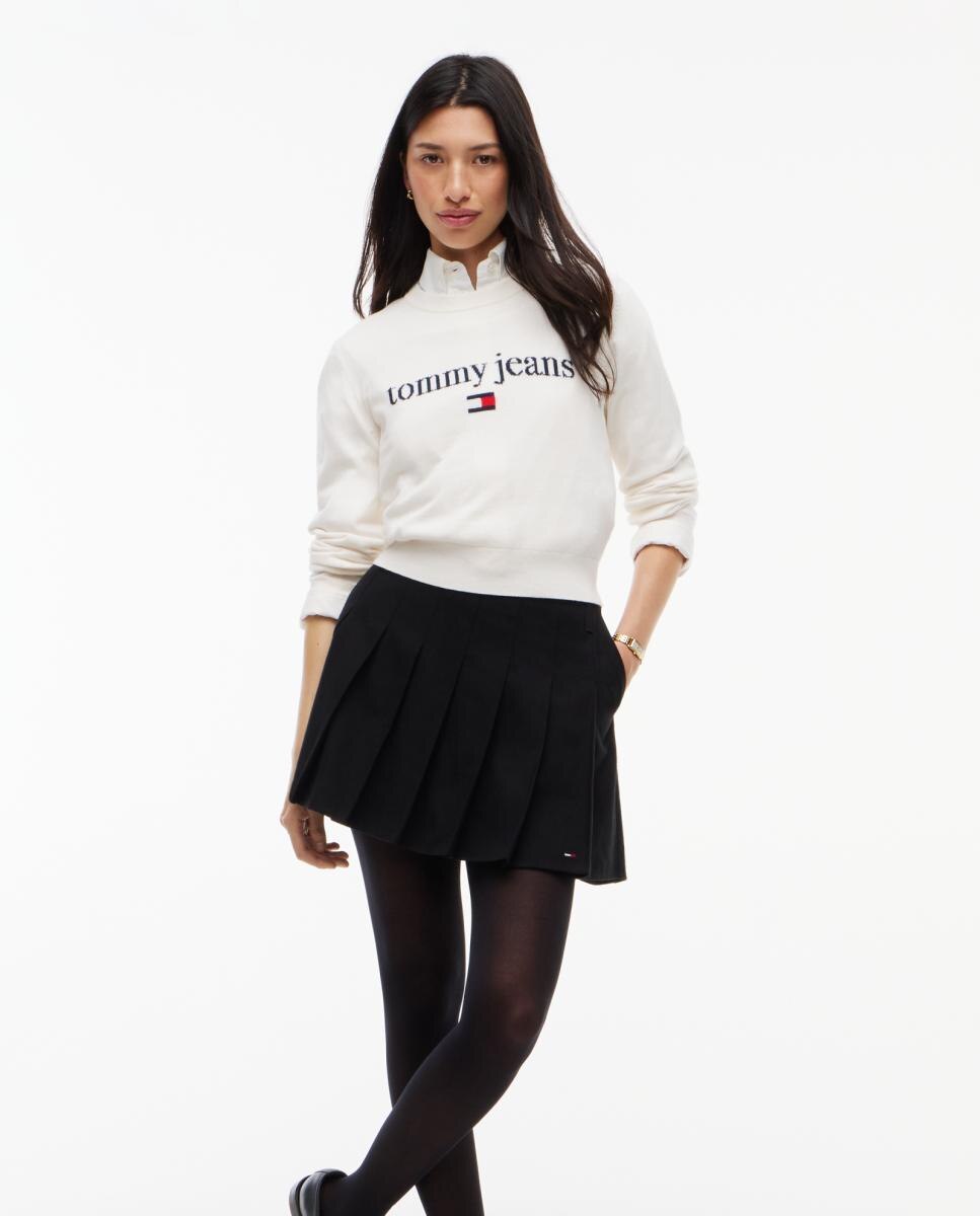 Jersey essential logo regular fit de Tommy Jeans - Blanco Blanco-2