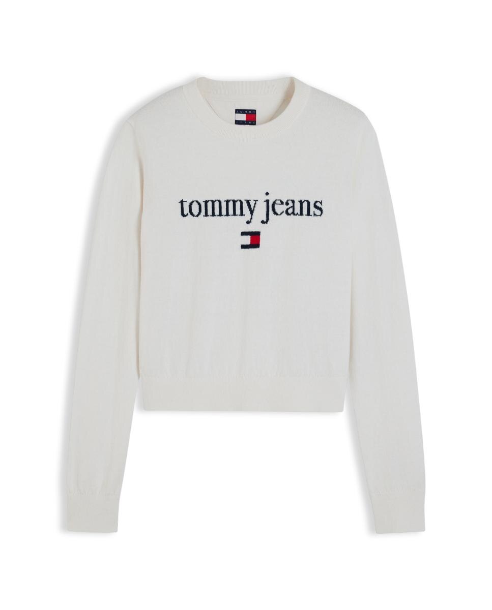 Jersey essential logo regular fit de Tommy Jeans - Blanco Blanco-5