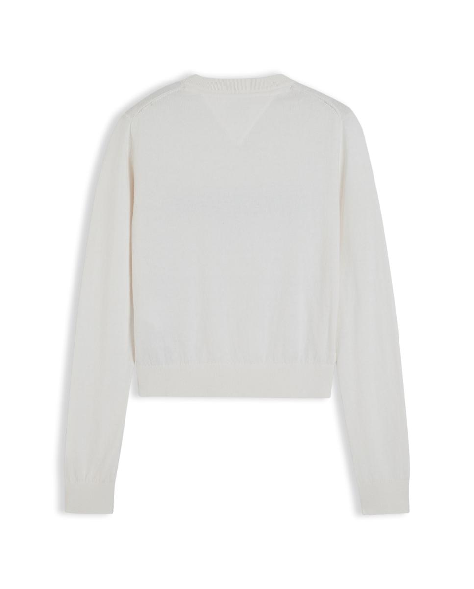 Jersey essential logo regular fit de Tommy Jeans - Blanco Blanco-6