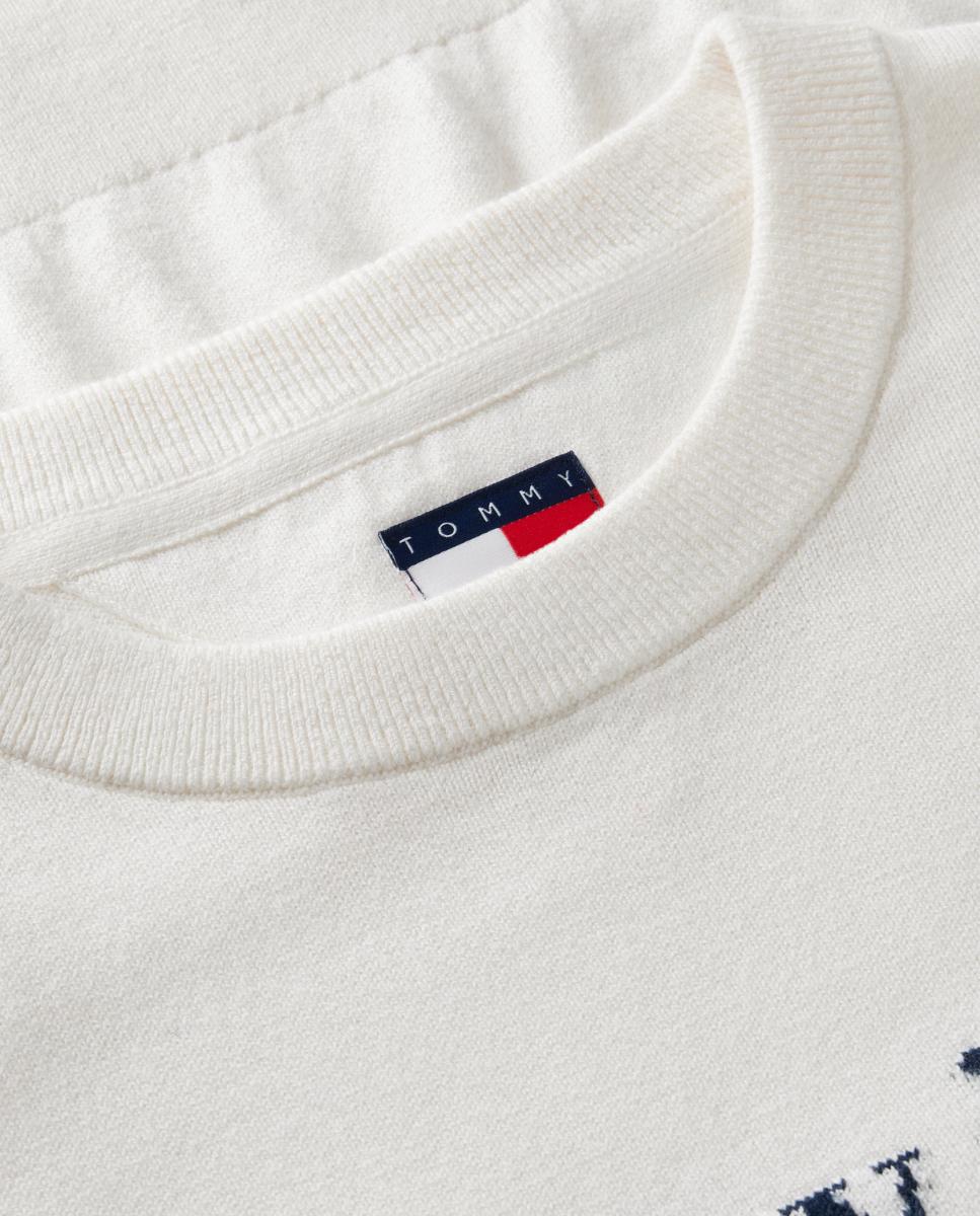 Jersey essential logo regular fit de Tommy Jeans - Blanco Blanco-7