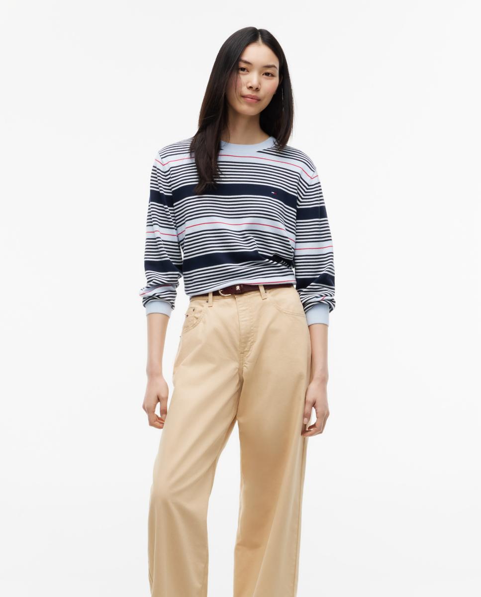Jersey denim essential boxy fit de Tommy Jeans - Azul claro Azul claro-2