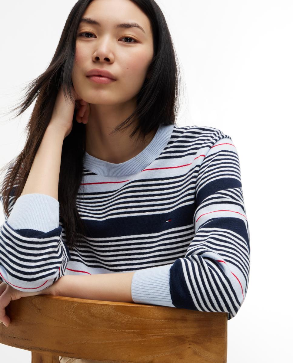 Jersey denim essential boxy fit de Tommy Jeans - Azul claro Azul claro-3