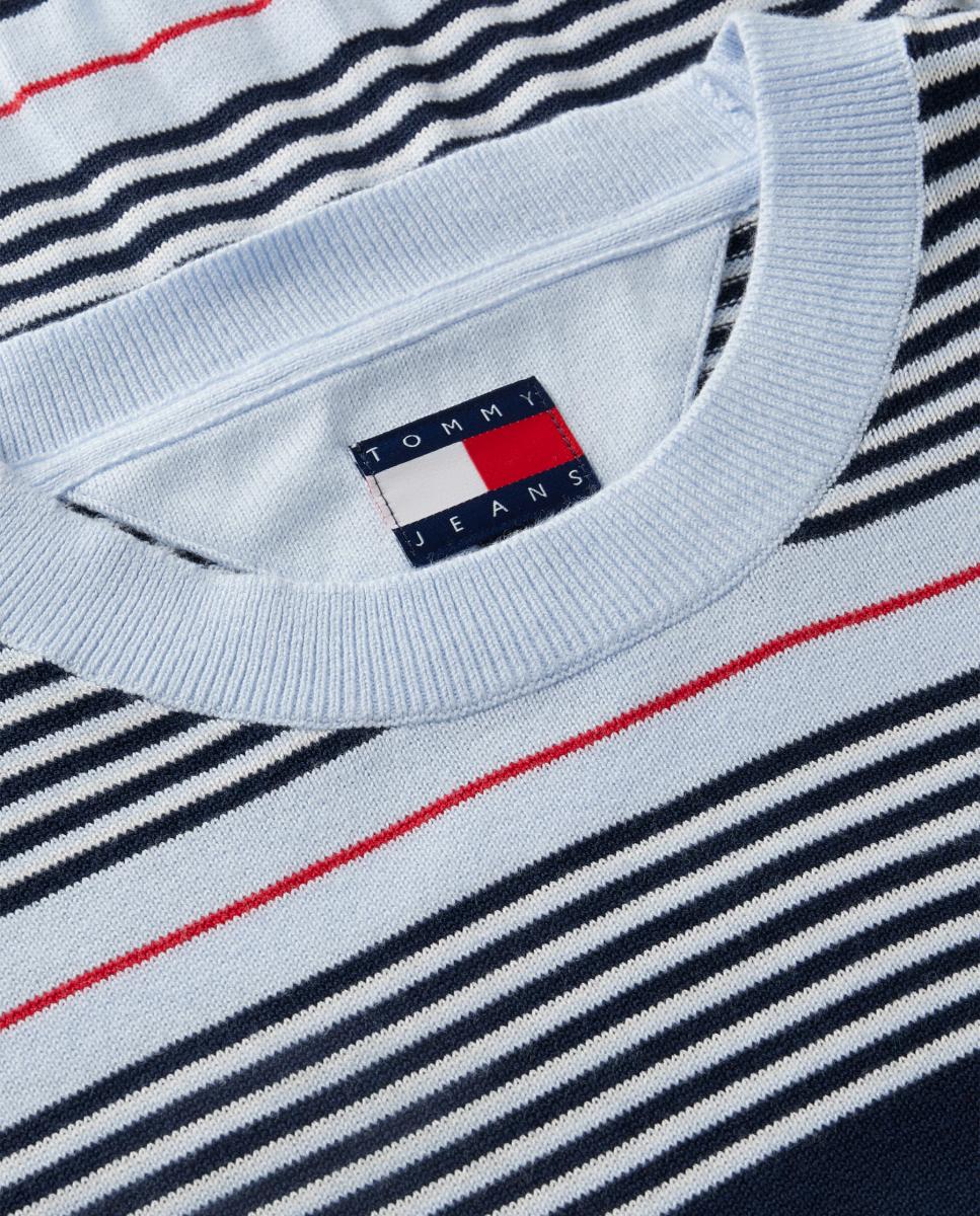 Jersey denim essential boxy fit de Tommy Jeans - Azul claro Azul claro-7
