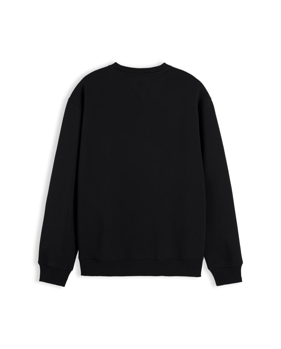 Sweatshirt Festive Oversized Fit Preto-6