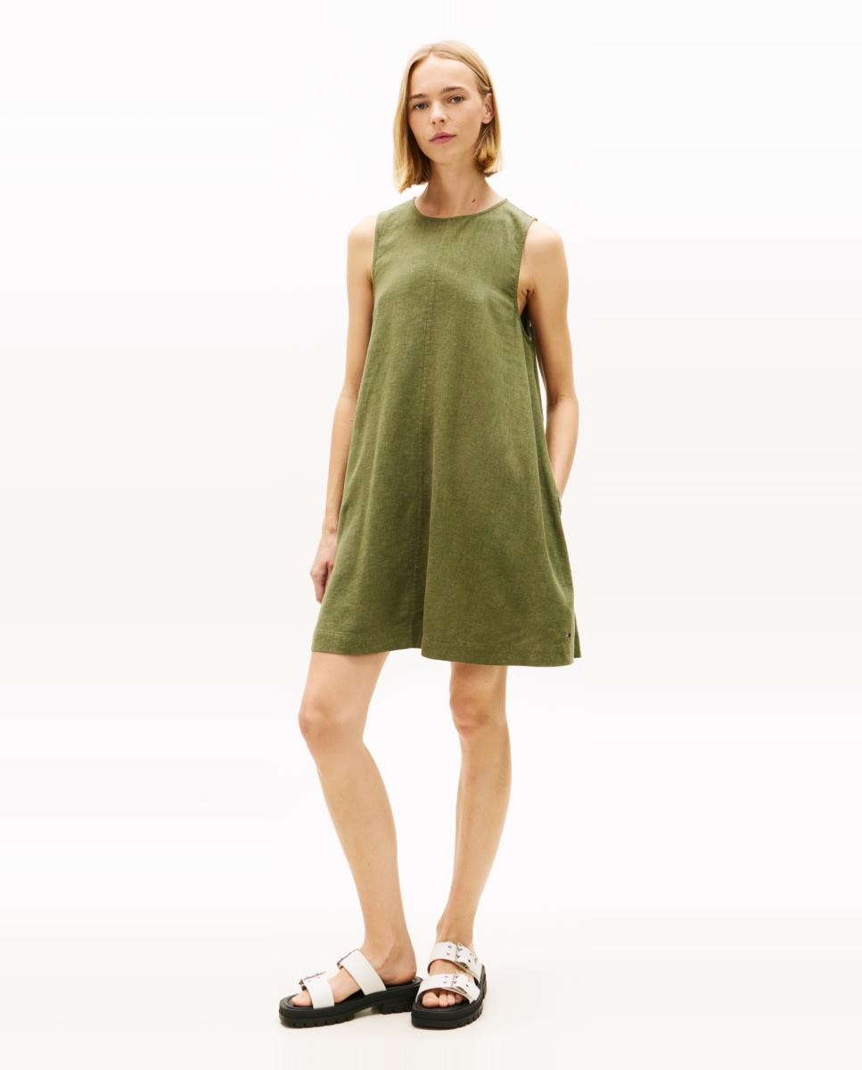 Imagem 0 de Vestido de Linho Linha A