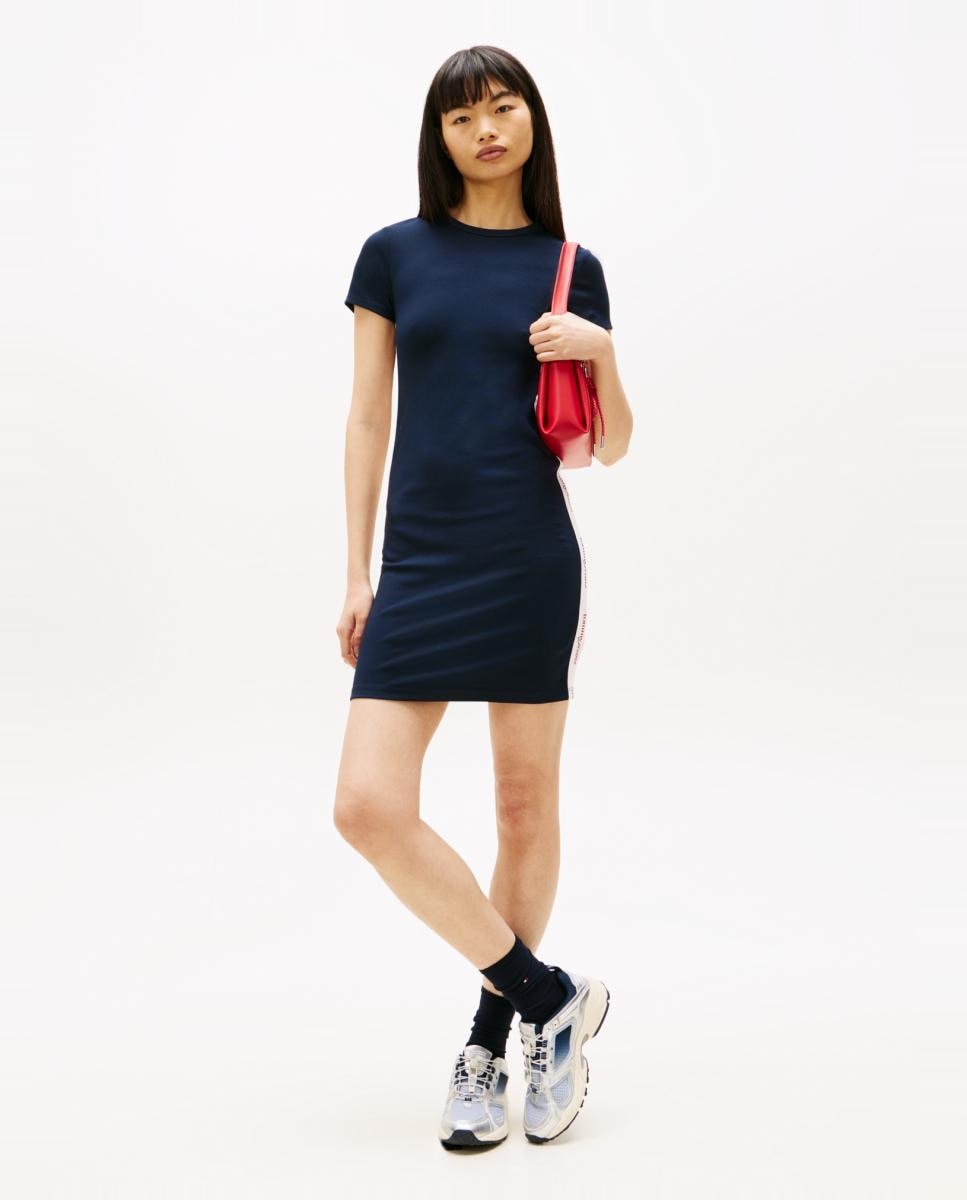 Imagem 0 de Vestido Justo com Fita Lateral