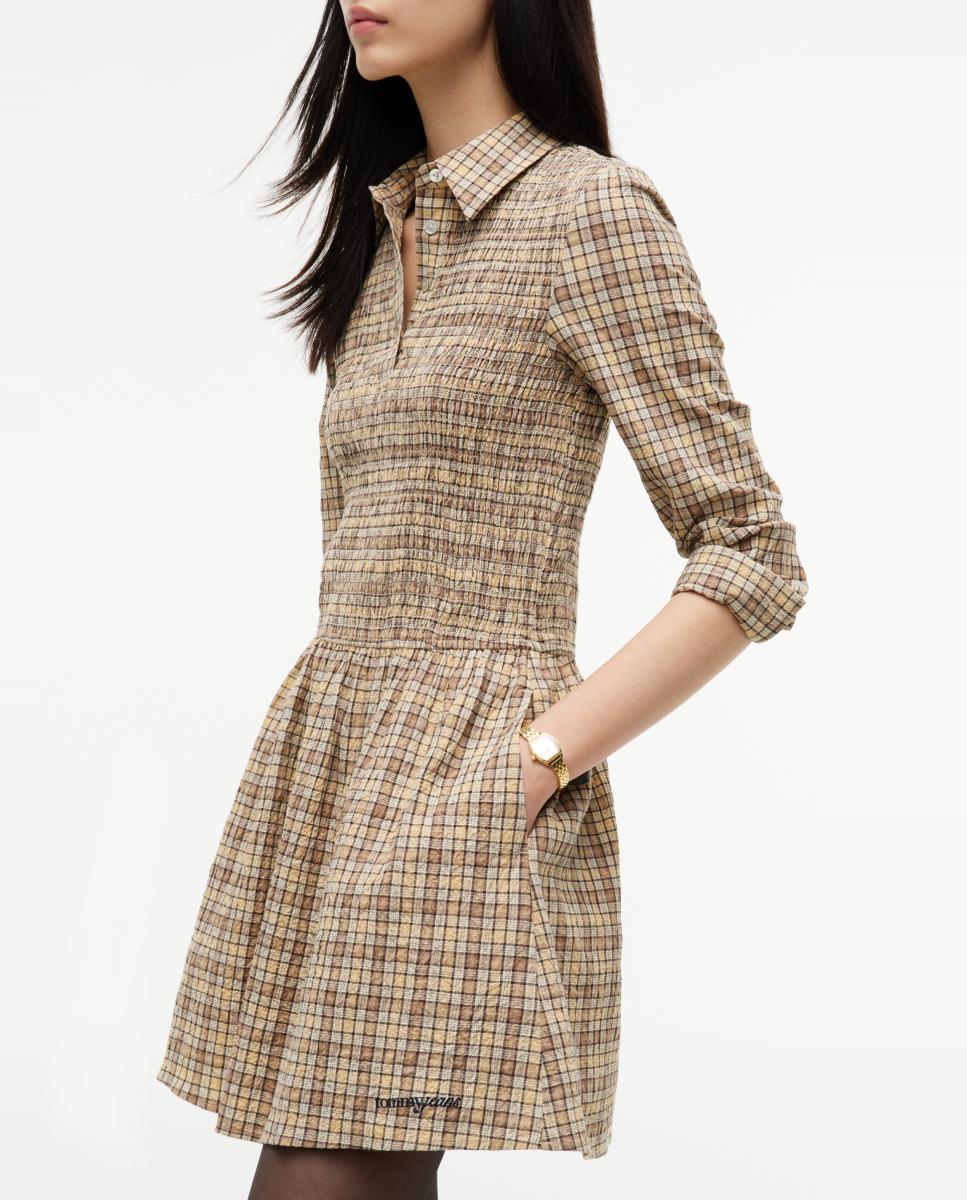 Vestido mini de Tommy Jeans - Amarillo Amarillo-2