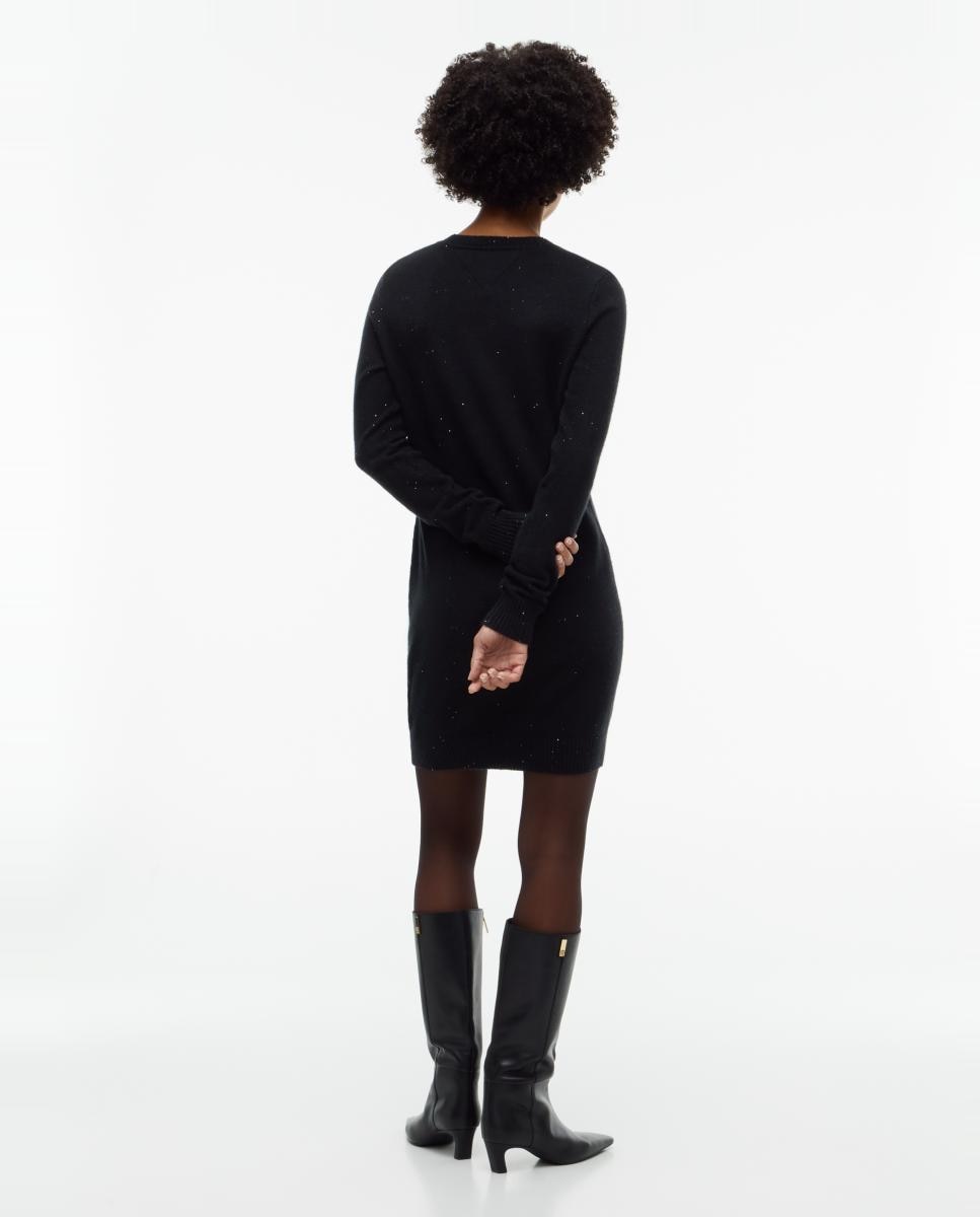 Vestido tipo sweater de Tommy Jeans - Negro Negro-2
