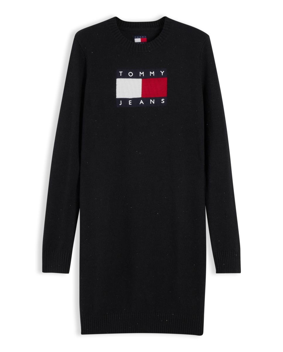 Vestido tipo sweater de Tommy Jeans - Negro Negro-4