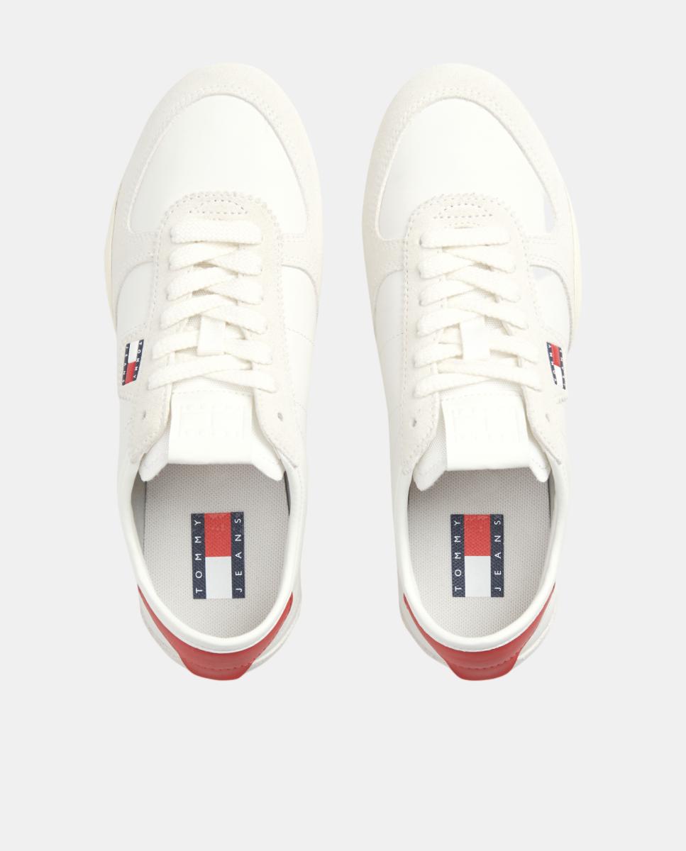 Sapatilhas Estilo Ballet Branco-3