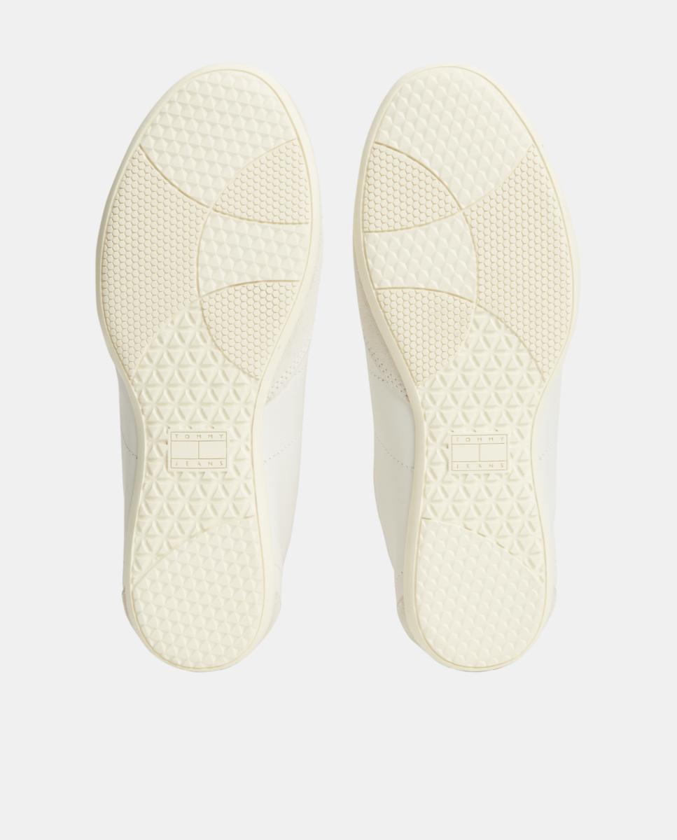 Sapatilhas Estilo Ballet Branco-5