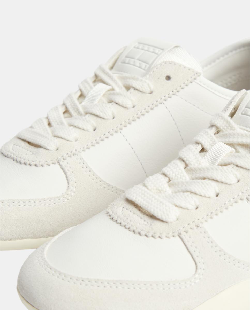Sapatilhas Estilo Ballet Branco-6