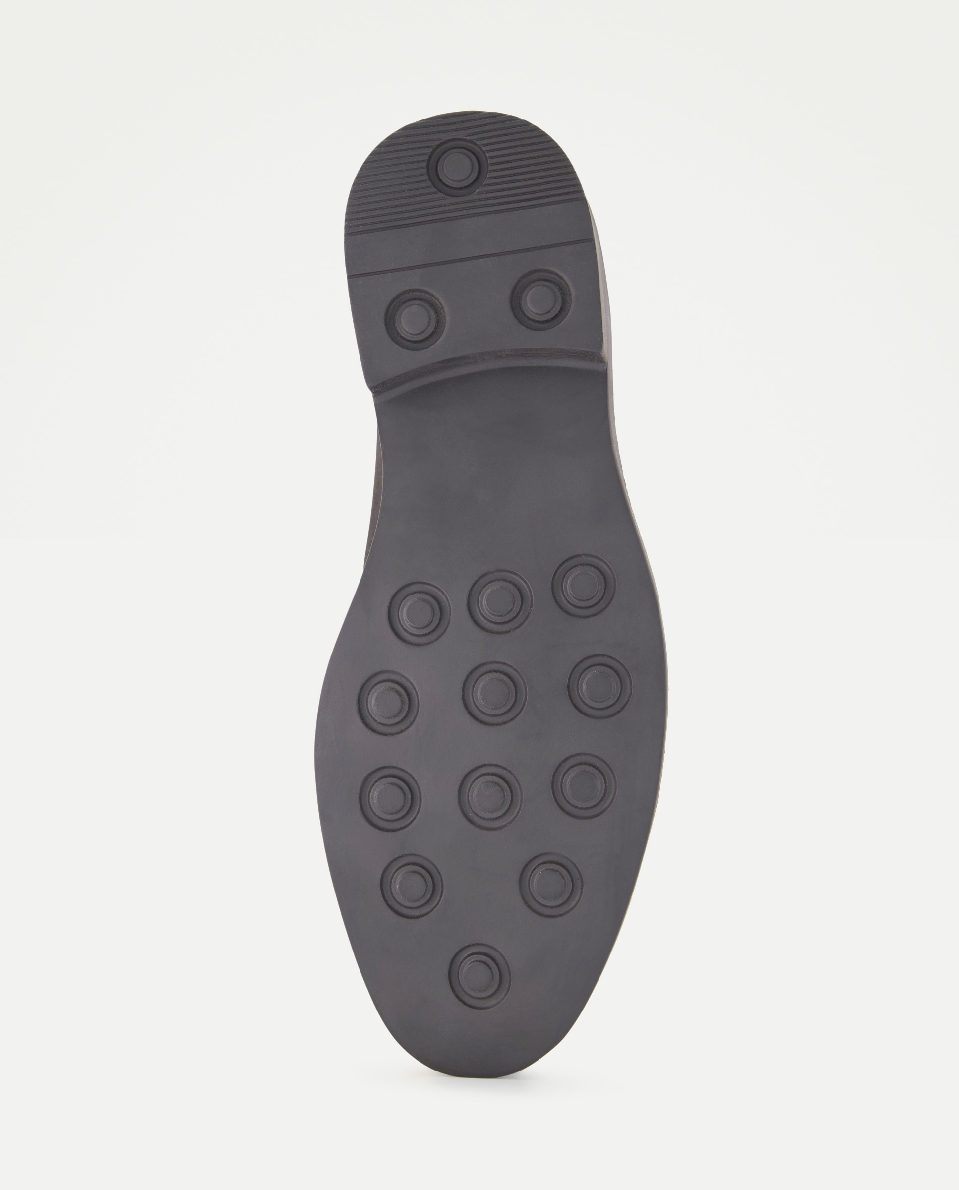 Zapato de cordones de hombre en serraje con piso de goma 6