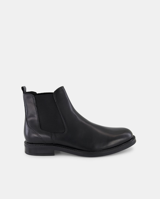 Imagen 0 de Bota chelsea de hombre de piel con piso de goma