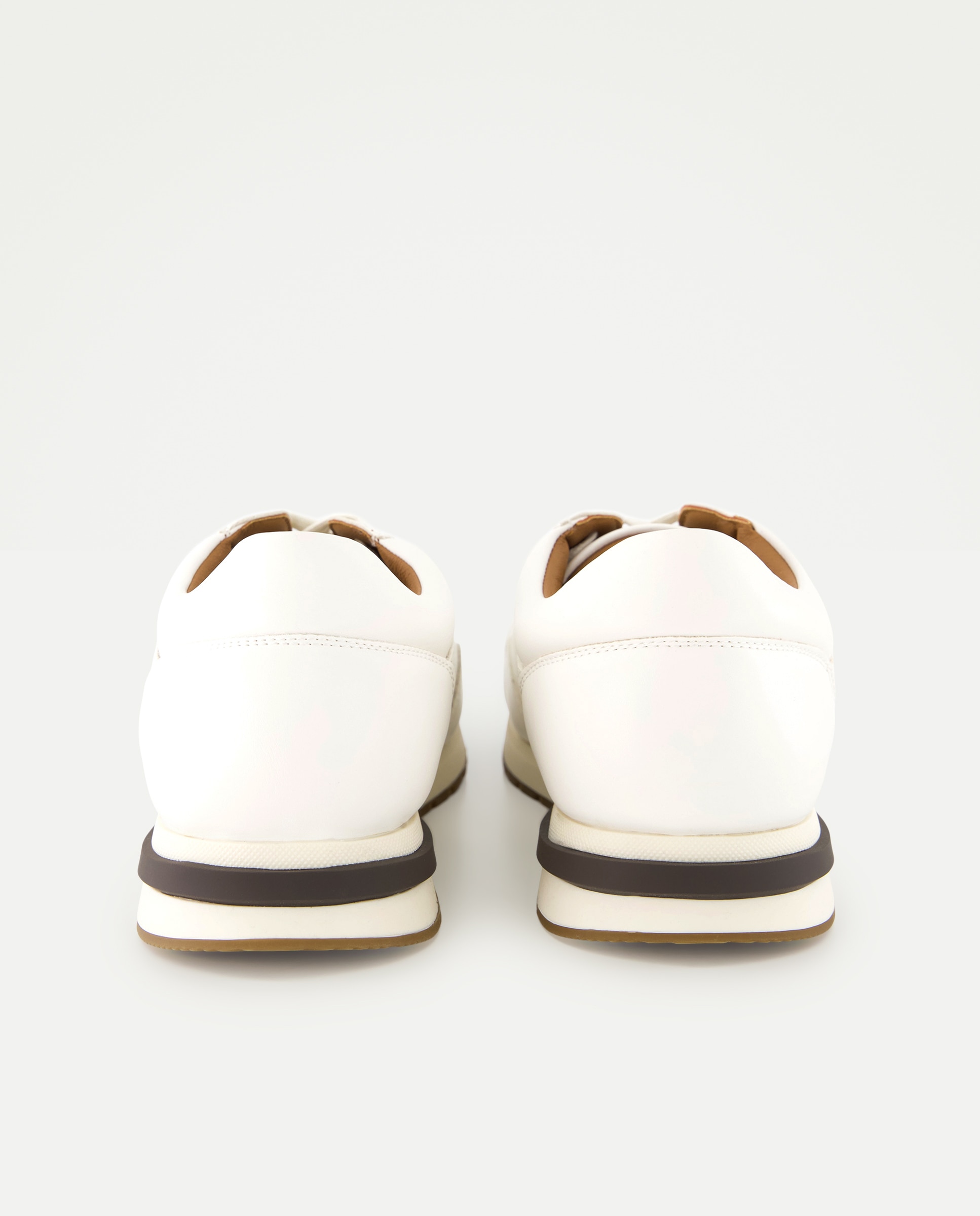 Zapato deportivo de hombre casual con piso de goma Blanco-3